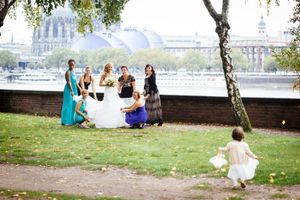 Hochzeitslocation Rheinterrassen Köln ♥ Paarshooting Rheinpark ♥ E+M Fotograf Köln